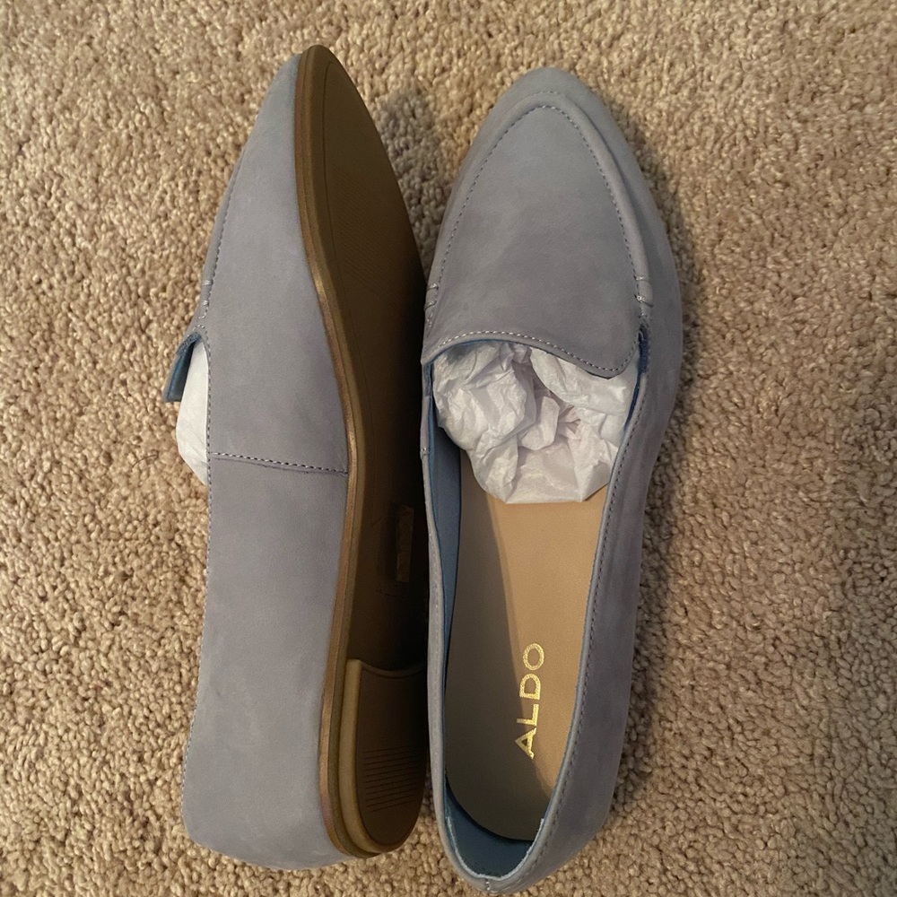 Aldo Cadiella Ballerina Flats -Light Blue